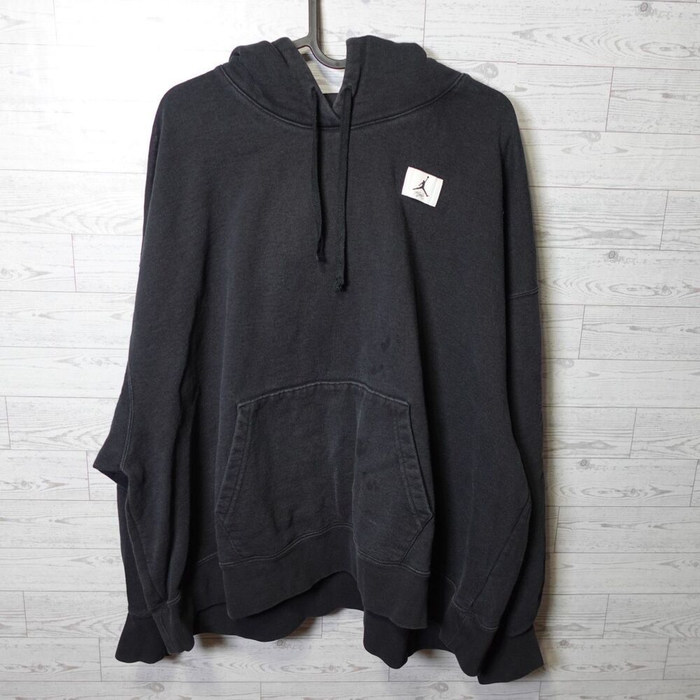 Air Jordan Essential Fleece hoodie size tagged womens 1X/mens boxy large fit